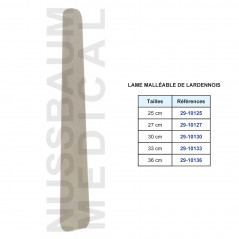 Lame malléable Lardennois