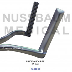 Pince à bourse 27,5 cm