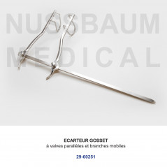 Ecarteur Gosset avec 2 branches mobiles
