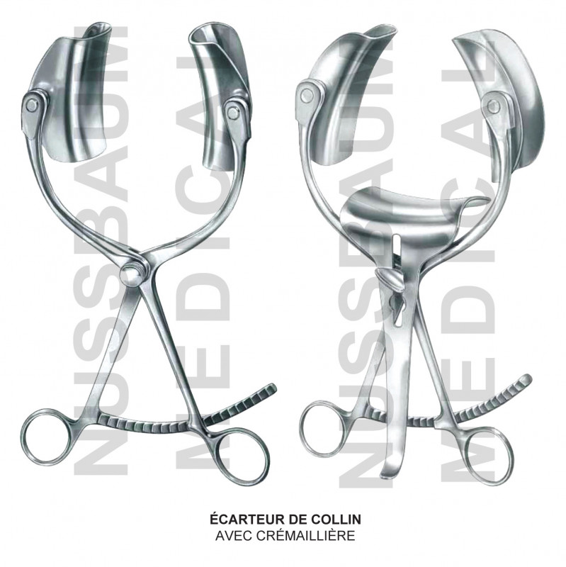 Ecarteur de Collin avec crémaillère
