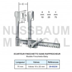 Ecarteur Finochietto Enfant sans rapprocheur