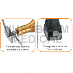 Scie Gold II sur accu