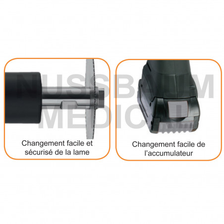 copy of copy of Scie à plâtre GOLD II avec câble