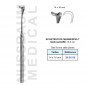 Ecarteur de Mannerfelt 15,5 cm - 12 x 12 mm non ajouré