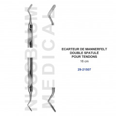 Ecarteur de Mannerfelt 16 cm double spatulé