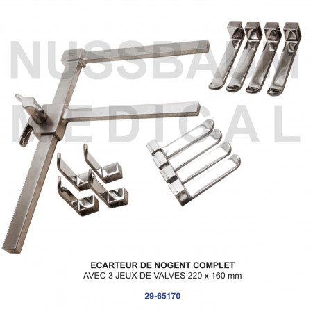Ecarteur de Nogent complet distribué par Nussbaum Médical