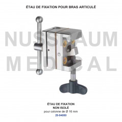 Etaux de fixation pour bras articulé Martin