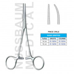 Pince Crile Avec et Sans Griffes