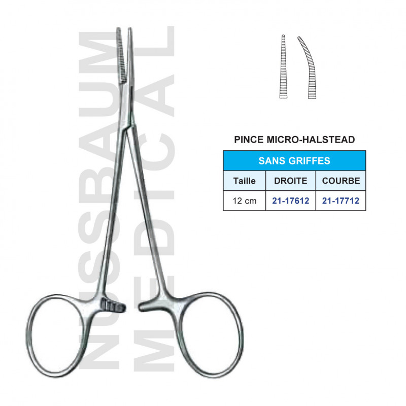 Pince Micro-Halstead