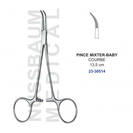 Pince Halstead-Mosquito Avec Griffes