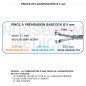 Kopie von Kopie von Kopie von Kopie von Inserts ø 5 mm pince à préhension Mahnes 1x2 dents mors double action Kopie von Kopie von Kopie von Kopie von Inserts ø 5 mm pince à préhension Mahnes 1x2 dents mors double action