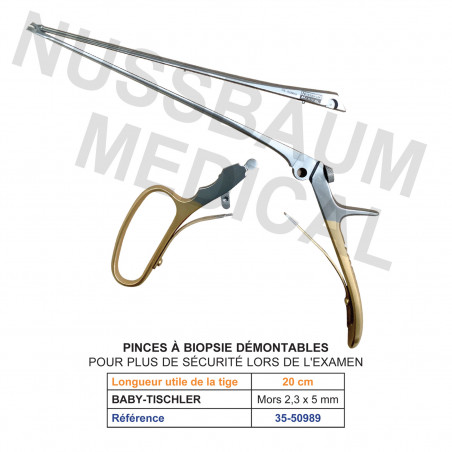 Pinces à biopsie démontables 20 cm