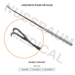 Crochets pour fistules