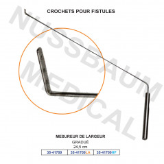Crochets pour fistules