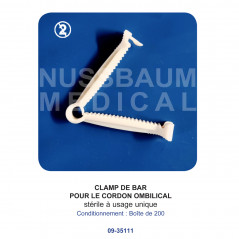 Clamp de Bar pour cordon ombilical