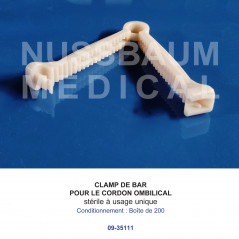 Clamp de Bar pour cordon ombilical