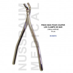 Pince inox pour couper le clamp de Bar