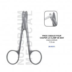 Pince inox pour couper le clamp de Bar