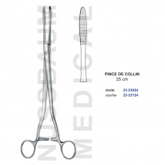 Pince à pansements de Collin distribuée par Nussbaum Médical