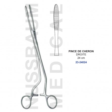 Pince Cheron distribuée par Nussbaum Médical