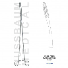 Pince pour tunnelisation 39,5 cm distribuée par Nussbaum Médical