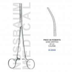 Pince de Roberts 22 cm Sans Griffes