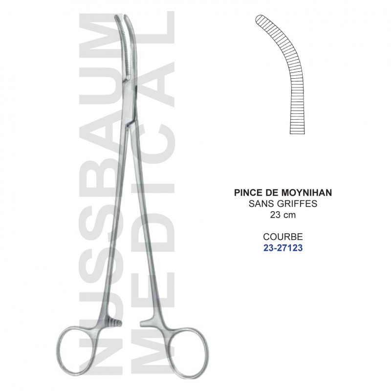 Pince de Moynihan 23 cm Sans Griffes Pince de Moynihan 23 cm Sans Griffes
