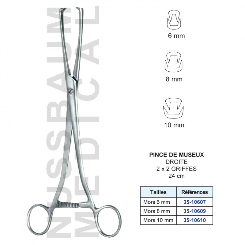 Pince Museux 2x2 griffes Pince Museux 2x2 griffes