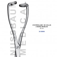 Hystérolabe de Collin à mors mobiles