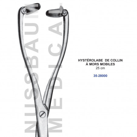 Hystérolabe de Collin à mors mobiles