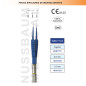 Pince bipolaire Premium droite 11 cm