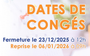 Dates de Congés de Fin d'Année